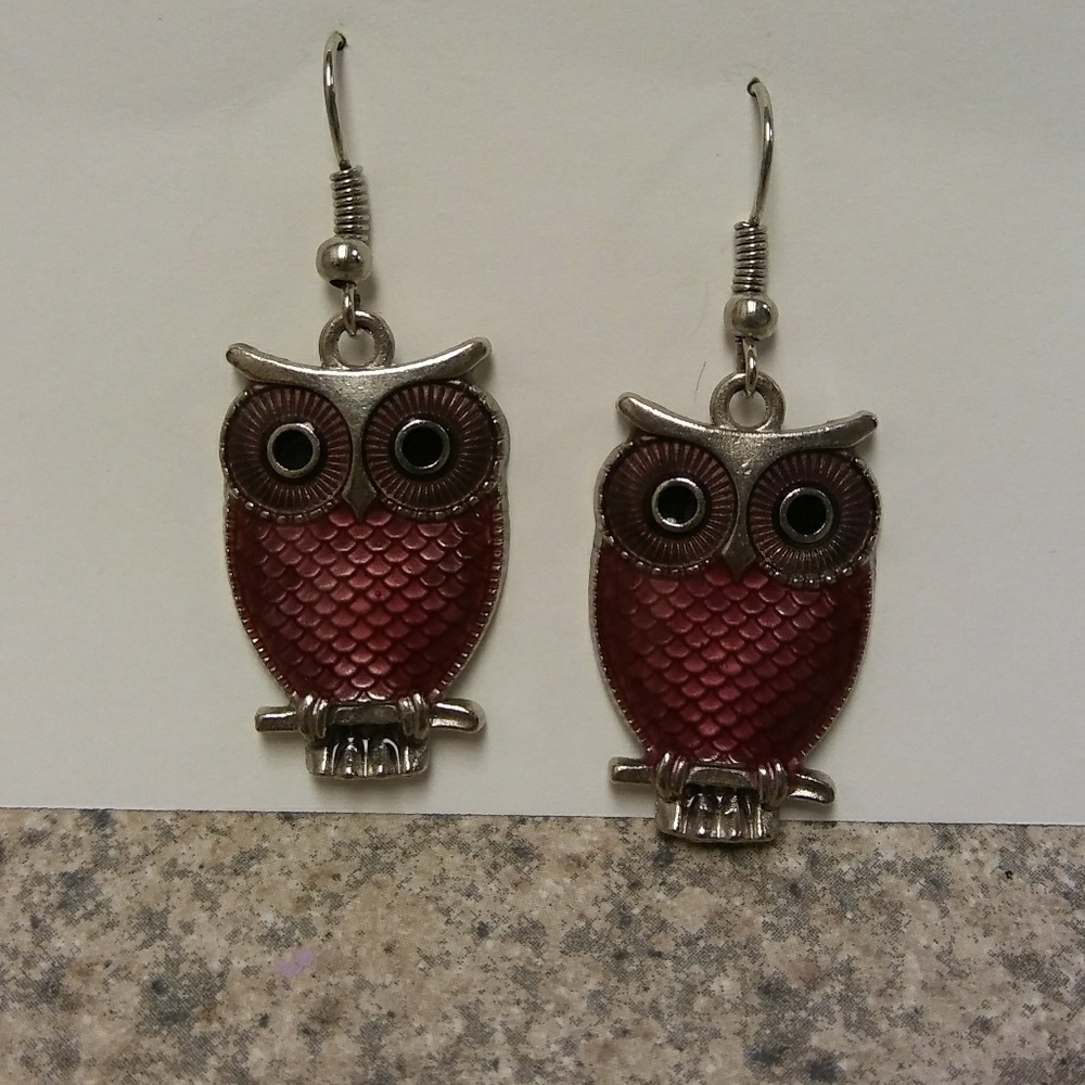 Owl earrings